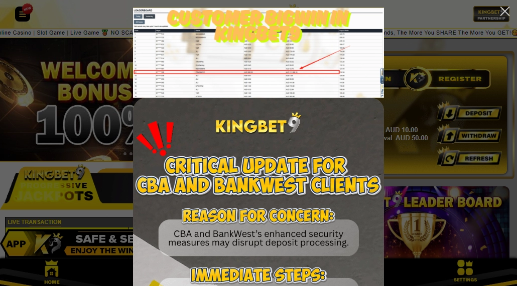 KingBet9 Casino